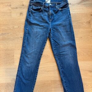 L’AGENCE DENIM STRAIGHT ANKLE SIZE29